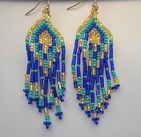 Diamond Fringe Earing