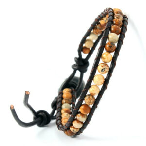 Leather Gem Landscape Jasper