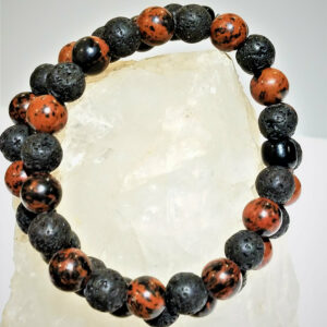 Obsidian  Mahogany and Lava