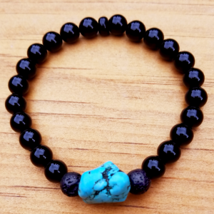 Onyx and Turquoise