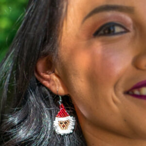 Santa Claus Earring