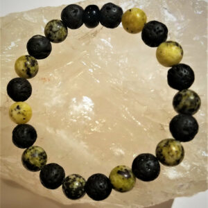 Serpentine Yellow Turquoise and Lava