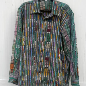 Shacket Shirt Jacket Bead Splash Fabric One Of A Kind