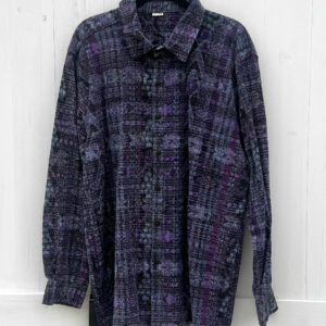 Shacket Shirt Jacket Purple Noir One Of A Kind