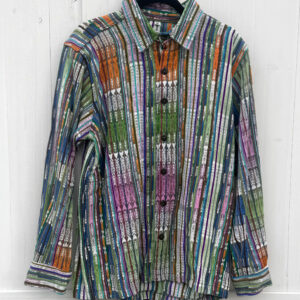 Shacket Shirt Jacket Rainbow Blend One Of A Kind