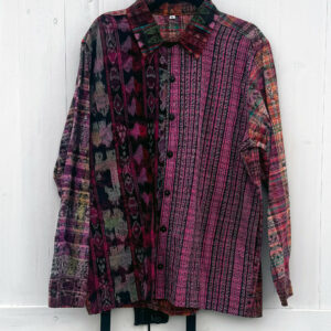 Shacket Shirt Jacket Rose Noir One Of A Kind
